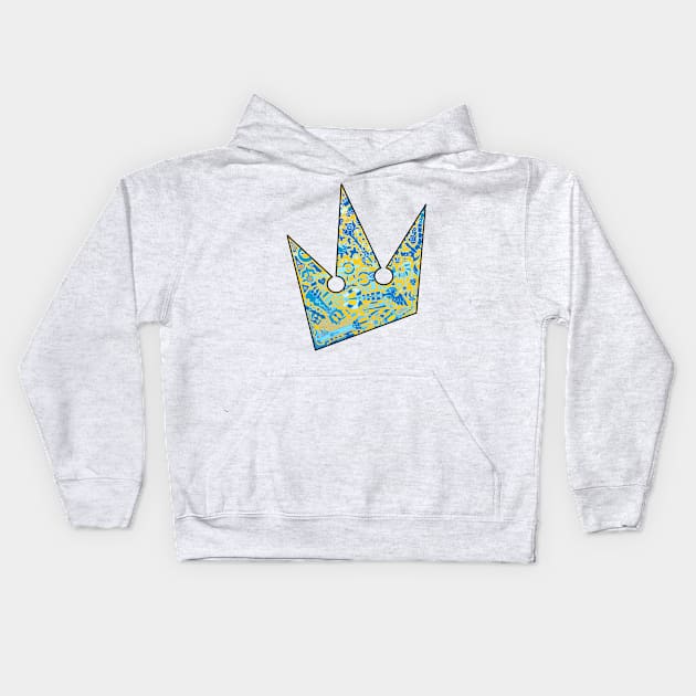 Blades of the Kingdom Kids Hoodie by paintchips